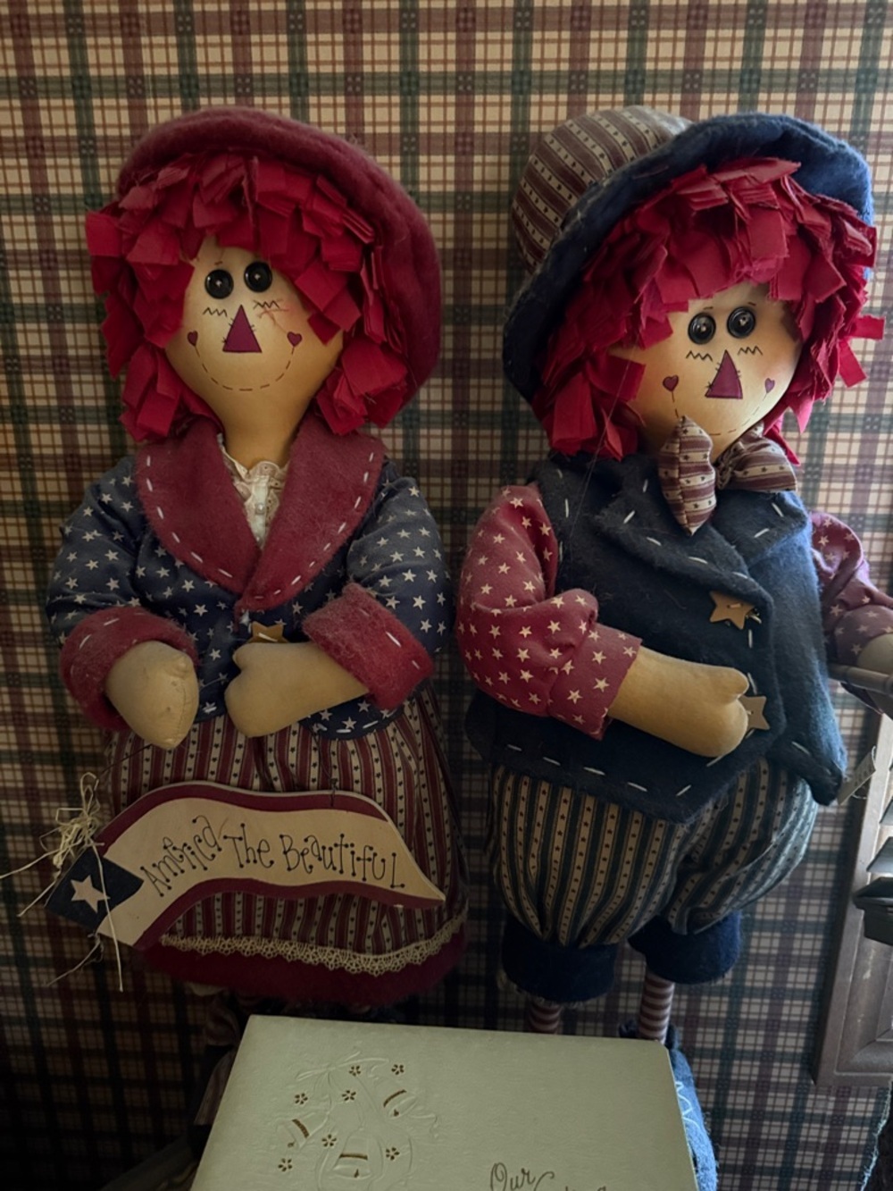 Raggedy Ann and Andy America standups